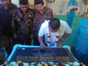 Abah Anton Meresmikan RSUD Kota Malang
